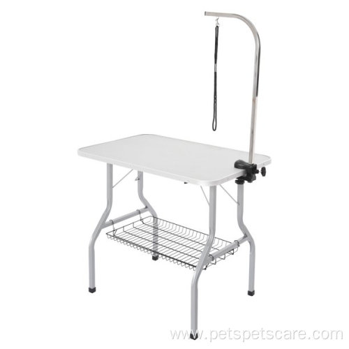 Grooming Table Arm Basket Pets Robust Steel